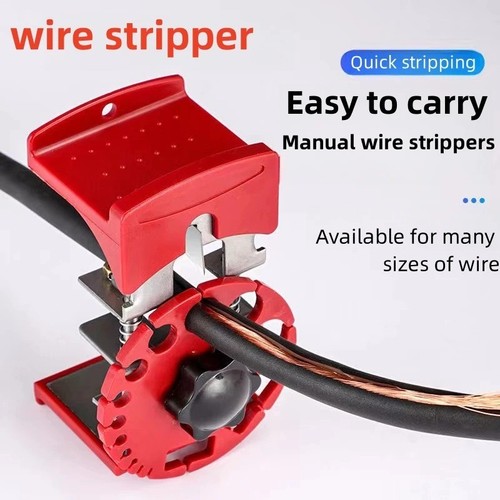 Manual wire quick - quick, stripper