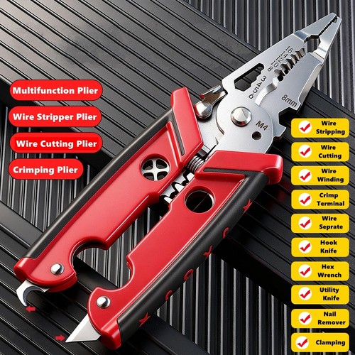 Electrician pliers - 18-in-1,