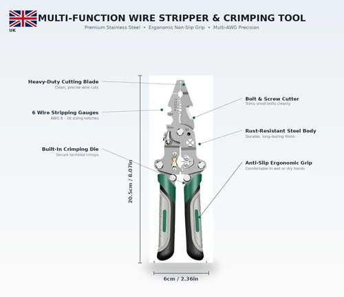 Foldable wire strippers - wire,