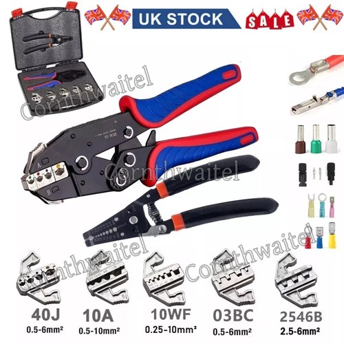 Ratchet crimper plier cable - 9",