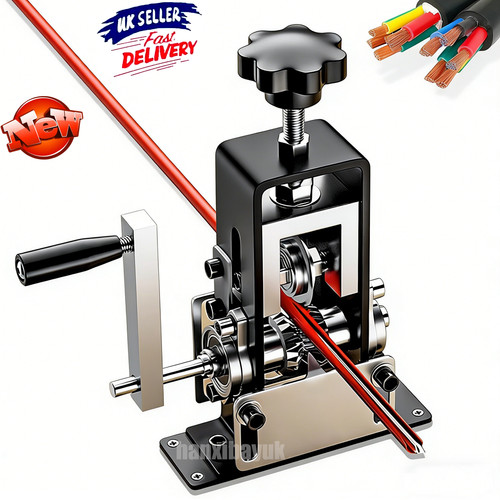 Hand crank cable stripping - cable,
