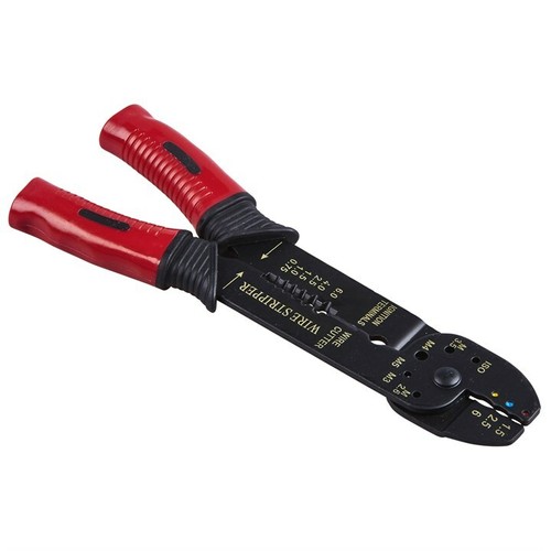 Crimping tool plier cutter - cutter, 8"