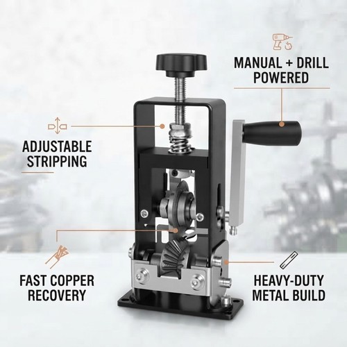 Manual electric wire stripping - manual,
