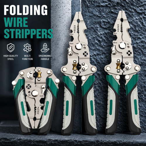 Foldable electrical pliers - foldable,