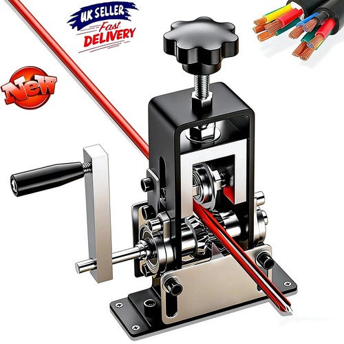 Hand crank wire stripper - hand,