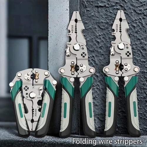 Foldable wire strippers - foldable,