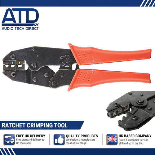 Ratchet crimping tool - tool, crimpers