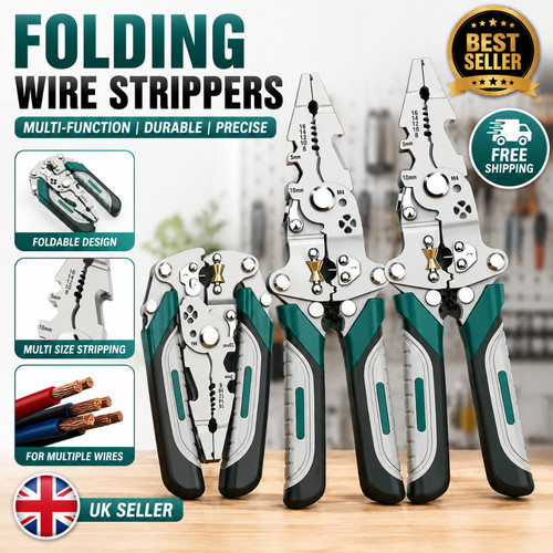 Foldable wire strippers - foldable,
