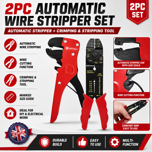 2pc wire strippers - strippers, set