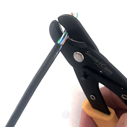 Cable wire cutter stripper - cutter,